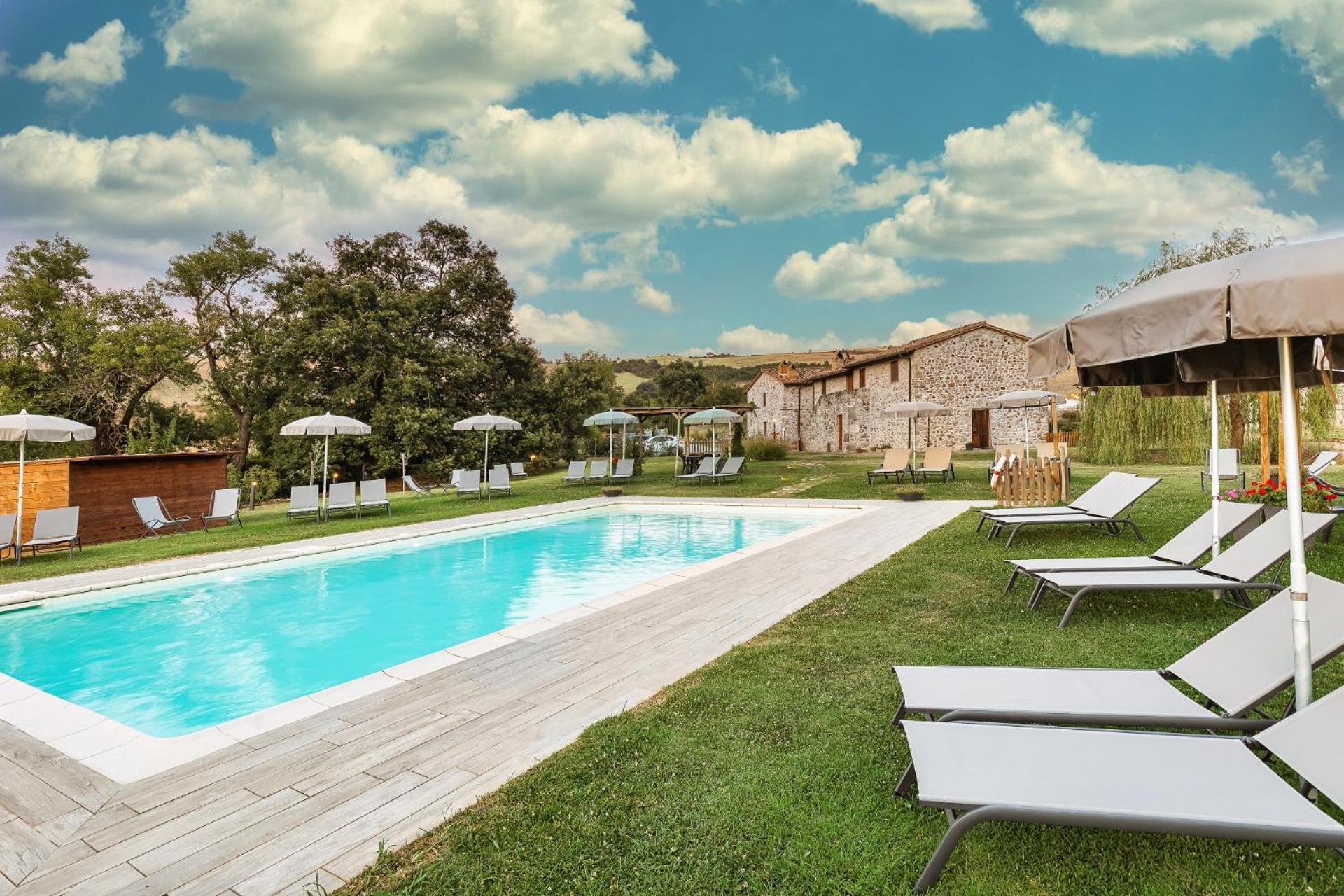 Agriturismo Podere San Giorgio Radicofani Luaran gambar