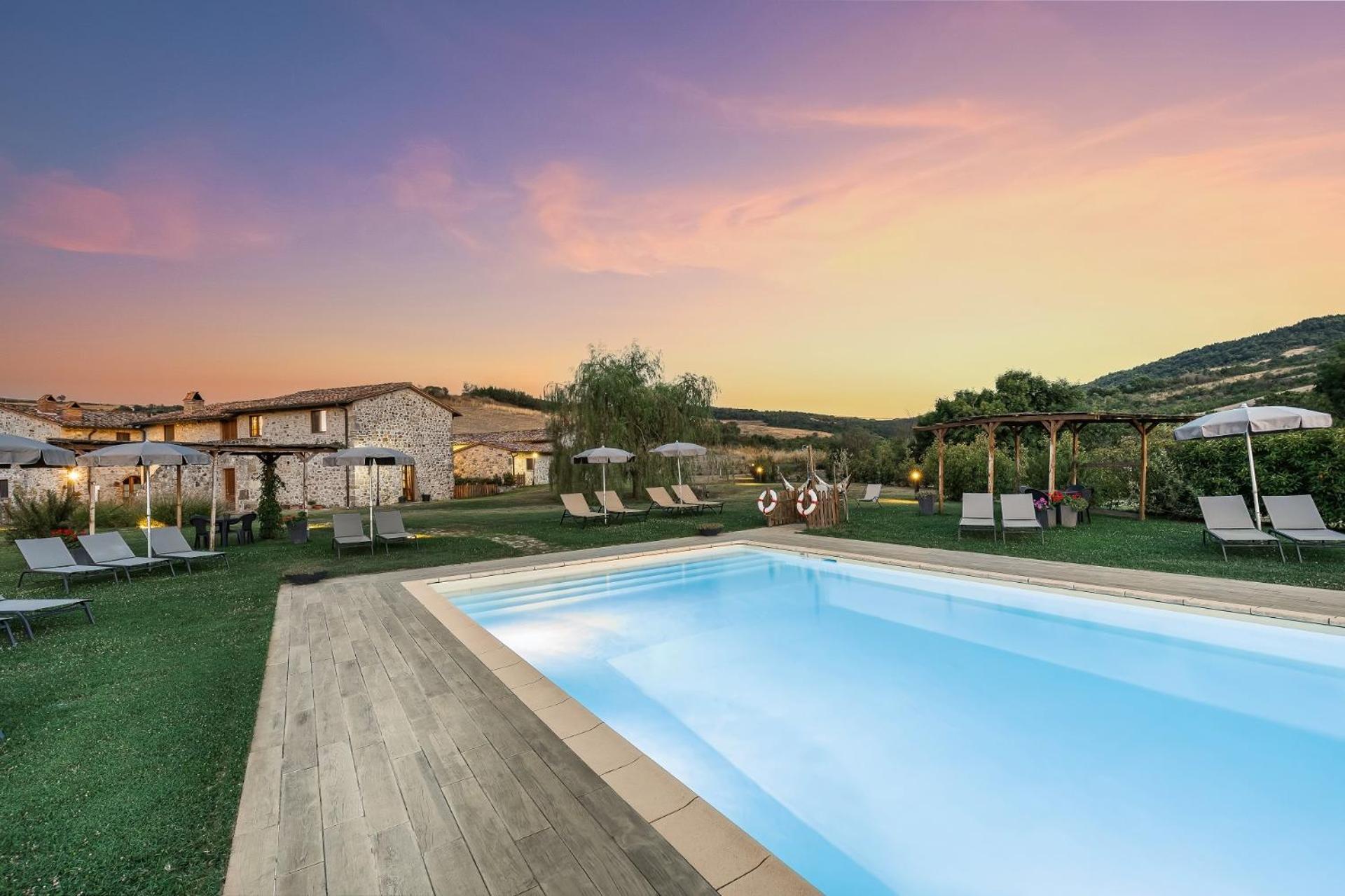 Agriturismo Podere San Giorgio Radicofani Luaran gambar